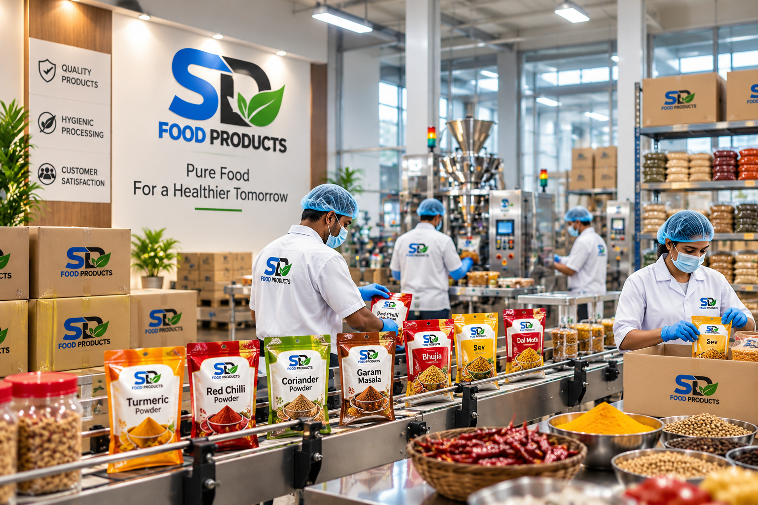Image Packaging Production Facility
